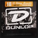 Dunlop Acoustic Phosphor Bronze 12 String Guitar Strings .010 - .047