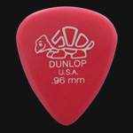 Dunlop Delrin 500 Standard 0.96mm Dark Pink Guitar Picks