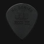 Dunlop Nylon Jazz III XL Black Stiffo Sharp 1.38mm Guitar Picks