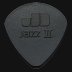 Dunlop Nylon Jazz II Black Stiffo Semi 1.18 mm Guitar Picks