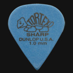 Dunlop Tortex Sharp 1.0mm Blue Guitar Picks