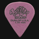 Dunlop Tortex Sharp 1.14mm Purple Guitar Picks