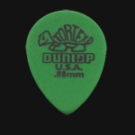 Dunlop Tortex Small Tear Drop 0.88mm Green Guitar Picks