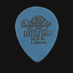 Dunlop Tortex Small Tear Drop 1.0mm Blue Guitar Picks