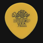 Dunlop Tortex Tear Drop 0.73mm Yellow Guitar Picks