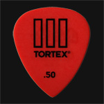 Dunlop Tortex TIII 0.50mm Red Guitar Picks