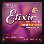 Elixir Phosphor Nanoweb Guitar Strings .011 - .052