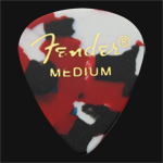 Fender Classic Celluloid 351 Confetti Medium Guitar Picks