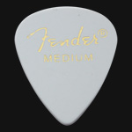 Fender Classic Celluloid 351 White Medium Guitar Picks