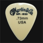 C F Martin Number 4 Nylon 0.73mm Guitar Picks