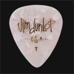 Dunlop Celluloid Classics Standard White Thin Guitar Picks