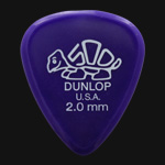 Dunlop Delrin 500 Standard 2.0mm Purple Guitar Picks