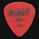 Dunlop Polys Medium Light Red Guitar Picks