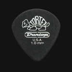 Dunlop Tortex Pitch Black Jazz 1.0mm Guitar Picks