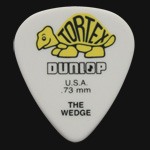 Dunlop Tortex Wedge 0.73mm Yellow Guitar Picks