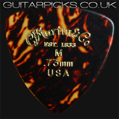 C F Martin Number 2 Medium 0.73mm Guitar Picks - Click Image to Close