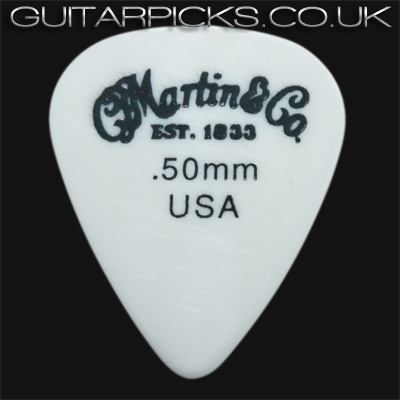 C F Martin Number 4 Nylon 0.50mm Guitar Picks - Click Image to Close