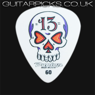 Dunlop Blackline Original Skull 0.60mm Guitar Picks - Click Image to Close