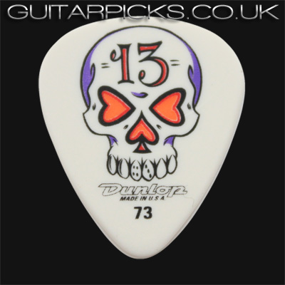 Dunlop Blackline Original Skull 0.73mm Guitar Picks - Click Image to Close