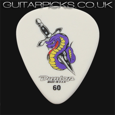 Dunlop Blackline Original Snake 0.60mm Guitar Picks - Click Image to Close