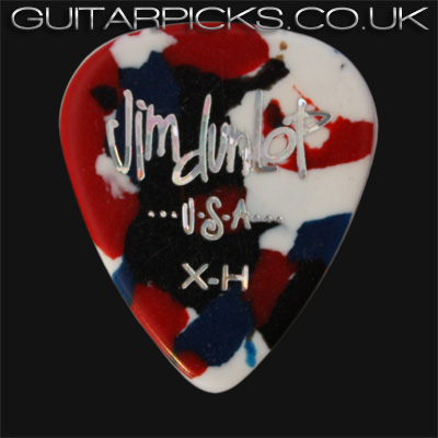 Dunlop Celluloid Classics Standard Confetti Extra Heavy Guitar Picks - Click Image to Close