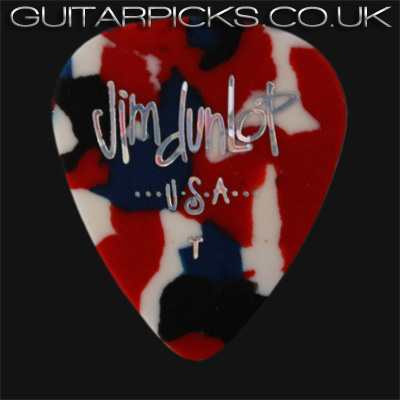 Dunlop Celluloid Classics Standard Confetti Thin Guitar Picks - Click Image to Close