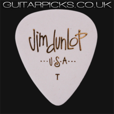 Dunlop Celluloid Classics Standard White Thin Guitar Picks - Click Image to Close