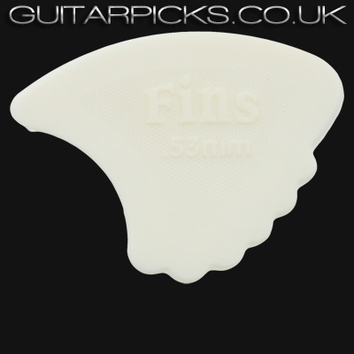 Dunlop Nylon Fins 0.53mm Cream Guitar Picks - Click Image to Close