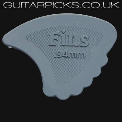 Dunlop Nylon Fins 0.94mm Dark Grey Guitar Picks - Click Image to Close
