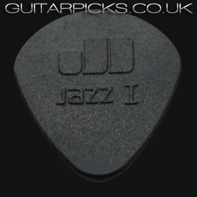 Dunlop Nylon Jazz I Black Stiffo Round 1.10 mm Guitar Picks - Click Image to Close