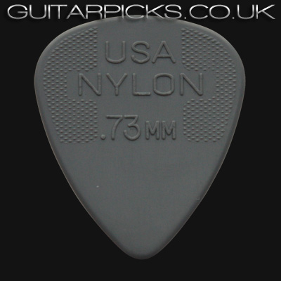 Dunlop Nylon Standard 0.73mm Grey Guitar Picks - Click Image to Close