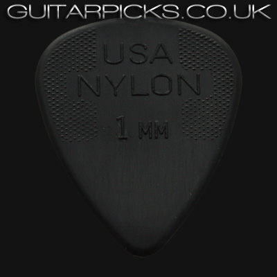 Dunlop Nylon Standard 1.0mm Black Guitar Picks - Click Image to Close