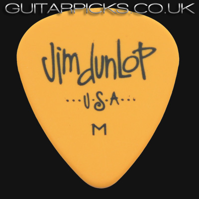 Dunlop Polys Medium Yellow Guitar Picks - Click Image to Close