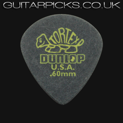 Dunlop Tortex Pitch Black Jazz 0.60mm Guitar Picks - Click Image to Close