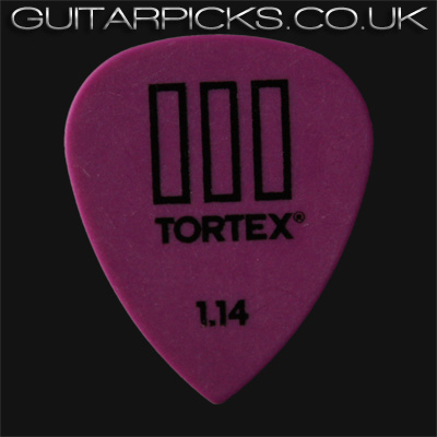 Dunlop Tortex TIII 1.14mm Purple Guitar Picks - Click Image to Close