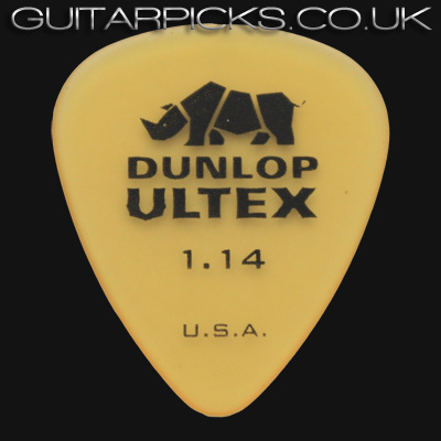 Dunlop Ultex Standard 1.14mm Guitar Picks - Click Image to Close