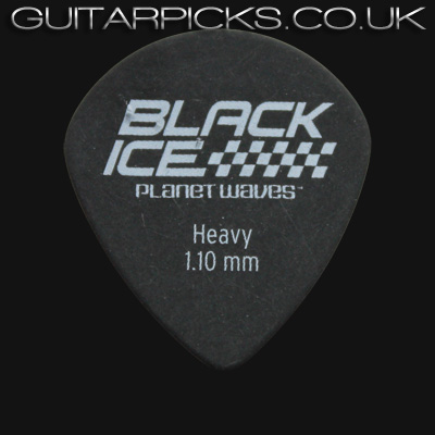 Planet Waves Black Ice Heavy 1.10mm Guitar Picks - Click Image to Close