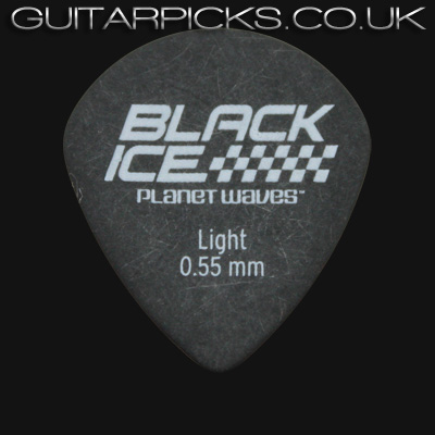 Planet Waves Black Ice Light 0.55mm Guitar Picks - Click Image to Close