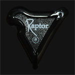 Black Carbon Raptor Black Guitar Picks