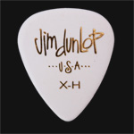 Dunlop Celluloid Classics Standard White Extra Heavy Guitar Picks