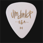 Dunlop Celluloid Classics Standard White Heavy Guitar Picks