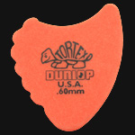 Dunlop Tortex Fins 0.60mm Orange Guitar Picks