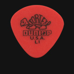 Dunlop Tortex Jazz Round Tip Light Red Guitar Picks