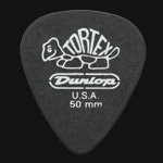 Dunlop Tortex Pitch Black Standard 0.50mm Guitar Picks