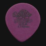 Dunlop Tortex Tear Drop 1.14mm Purple Guitar Picks