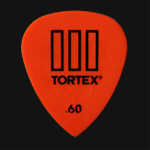 Dunlop Tortex TIII 0.60mm Orange Guitar Picks