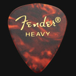 Fender Classic Celluloid 351 Tortoiseshell Heavy Guitar Picks